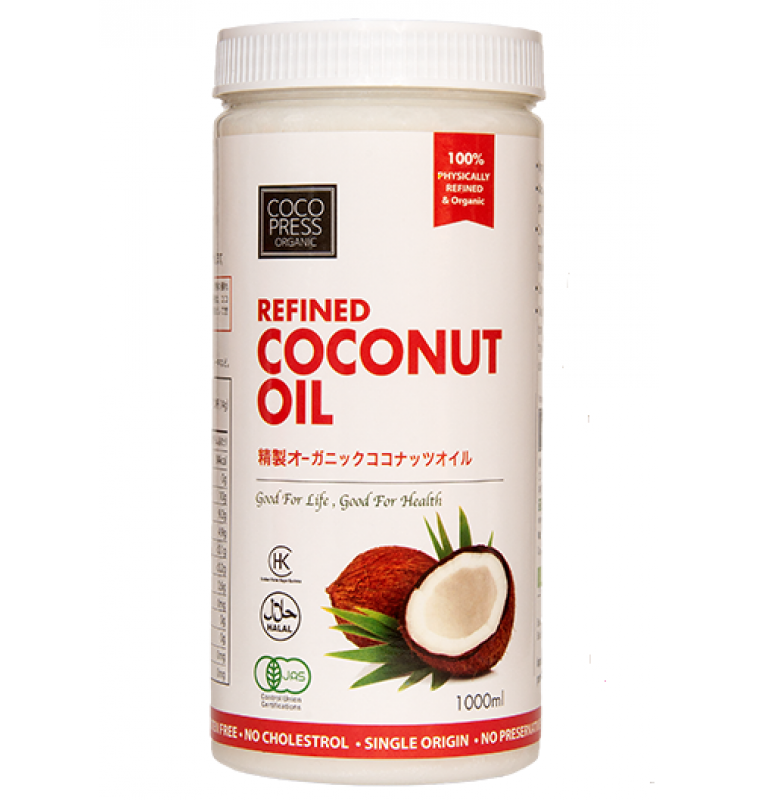 Coconut Oil (Refined) (Coco Press) 1000ml