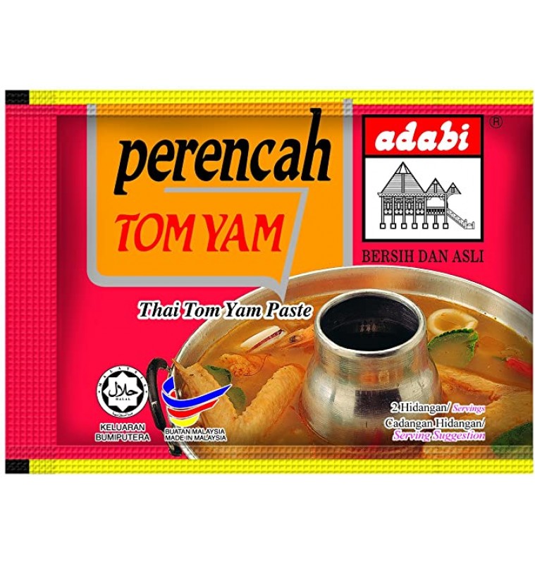 Perencah Tom Yam / Thai Tom Yam Paste - 40gm Perencah Tom Yam / Thai Tom Yam Paste - 40gm
