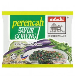 Perencah Sayur Goreng / Fried Vegetable Paste - 30gm Perencah Sayur Goreng / Fried Vegetable Paste - 30gm