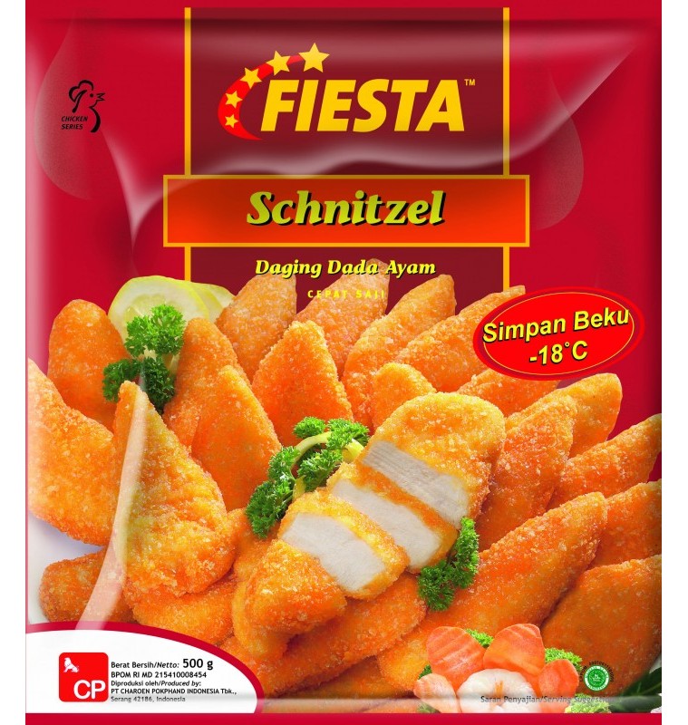 Fiesta Schnitzel <Chicken/ Ayam> 400gm (Indonesia)