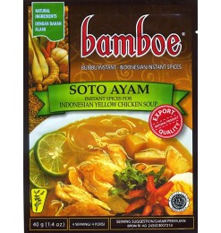Soto Ayam (Bamboe) 40gm Soto Ayam (Bamboe) 40gm