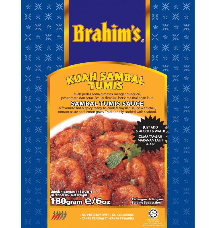 Kuah Sambal Tumis / Sambal Tumis Sauce - 180gm Kuah Sambal Tumis / Sambal Tumis Sauce - 180gm